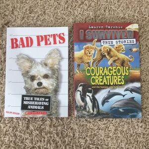 Bad Pets: True Tales of Misbehaving Animals and I Survived True Stories Bundle
